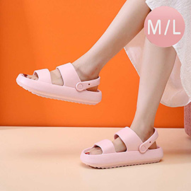 Solid Soft Sole Sandals / Slippers