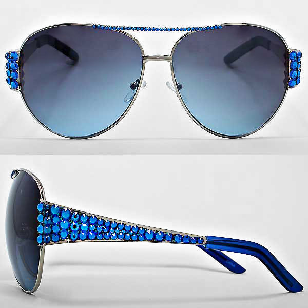 glasses with bling on the side
