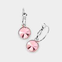 Genuine Crystal Dangle Earrings