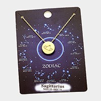 Sagittarius _ Zodiac pendant necklace