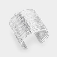 Multi Layered Metal Cuff Bracelet