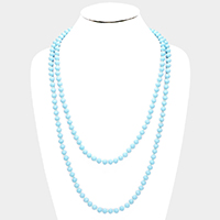 Beaded  Long Necklace