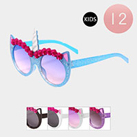 12PCS - Cute Unicorn Kids Sunglasses