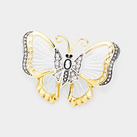 Metal Butterfly Brooch / Pendant