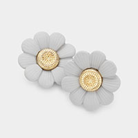 Bloom Flower Stud Earrings