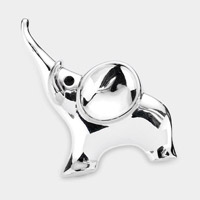 Metal Elephant Pin Brooch / Pendant