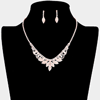 Crystal Rhinestone Pave Necklace
