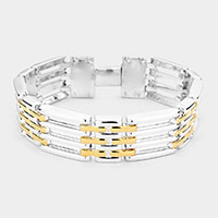 Metal Rectangle Bracelet