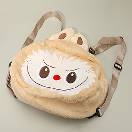 Kids Plush Monster Bunny Character Backpack Bag / Shoulder Bag