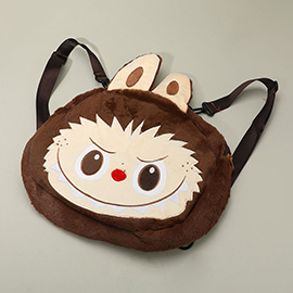 Kids Plush Monster Bunny Character Backpack Bag / Shoulder Bag