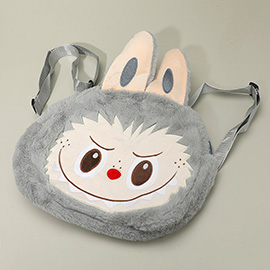 Kids Plush Monster Bunny Character Backpack Bag / Shoulder Bag
