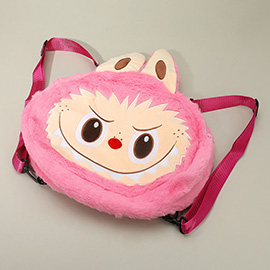 Kids Plush Monster Bunny Character Backpack Bag / Shoulder Bag