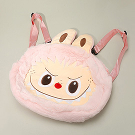 Kids Plush Monster Bunny Character Backpack Bag / Shoulder Bag