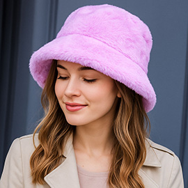Faux Fur Bucket Hat