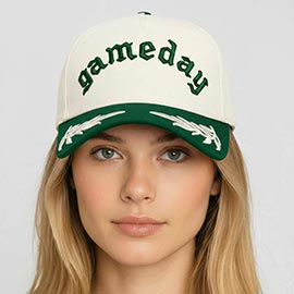 GAMEDAY Leaf Embroidered Baseball Cap