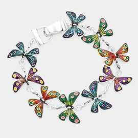 Butterfly Link Magnetic Bracelet