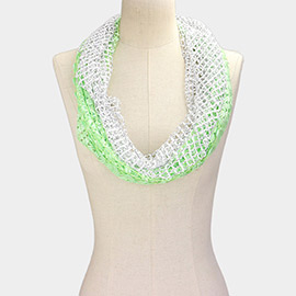 2PCS - Net Infinity Scarf