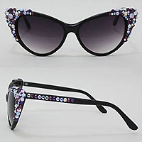 Bubbly Cat Eye UV Protection Sunglasses
