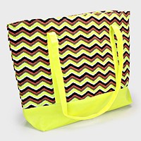 Zig Zag Pattern Fashion Bag