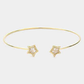 Star Tip Cuff Bracelet