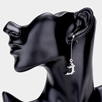 Scorpio - Zodiac Sign Dangle Earrings