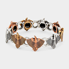 Metal Bird Stretch Bracelet