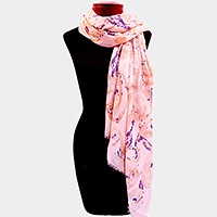 Patterned scarf