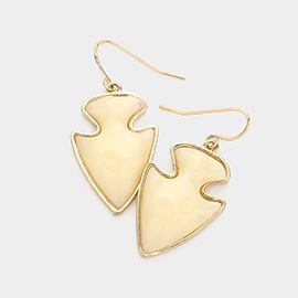 Arrowhead earrings