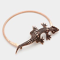 Metal Lizard hook bracelet