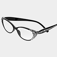 Side Crystal Reading Glasses