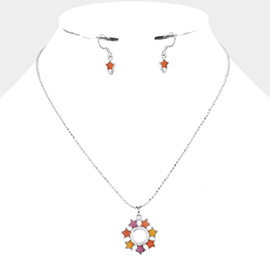 Transparent Star Pendant Necklace