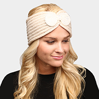 Soft Knit Bow Headband