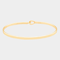 Brass Thin Metal Hook Bracelet