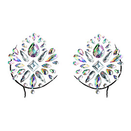 Adhesive Crystal Body Jewel Stickers
