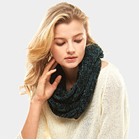 Solid Chenille Infinity Scarf