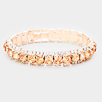 Crystal Rhinestone Stretchable Bracelet