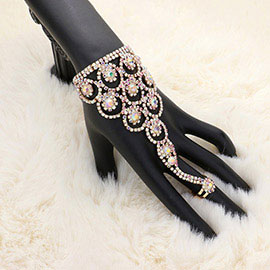 Women's Assorted Crystal Rhinestone Chain Bra and Legging Jewelry