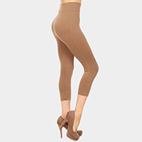 Solid High Waist Leggings