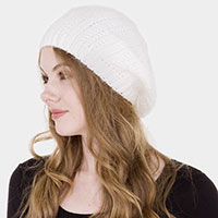 Knitted Beret Hat