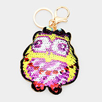 Flip Owl Plush Keychain