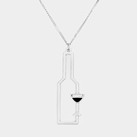 Wine Pendant Necklace