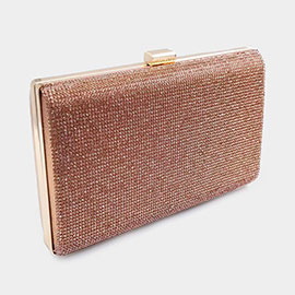 Bling Rectangle Evening Clutch / Crossbody Bag