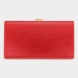 Bling Rectangle Evening Clutch / Crossbody Bag