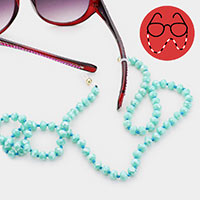 Crystal Bead Glasses Chain
