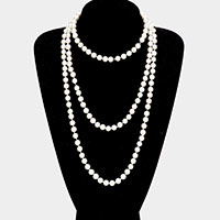 Pearl Long Necklace