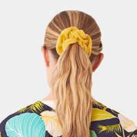 Lurex Mesh Scrunchie Hair Band