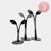 3PCS - Sprout Earring Display Stands Holder Organizer