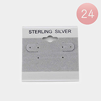 24PCS - Jewelry Display Cards