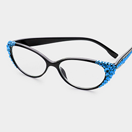 Side Crystal Reading Glasses