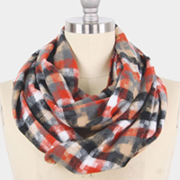 Houndstooth Infinity Scarf